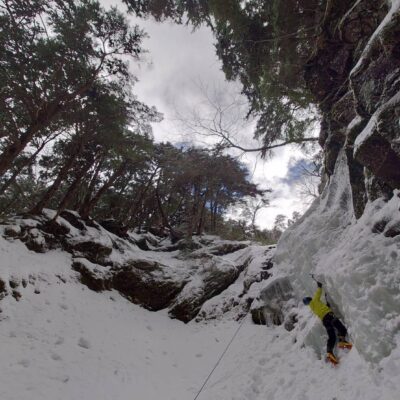 アイスクライミング〜夏沢鉱泉〜和気あいあいと